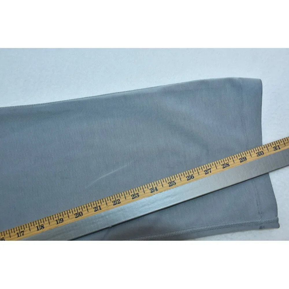 Lululemon Softstreme High-Rise Women's Pants Size 2 Gray Straight-Leg -Flaws- - Picture 13 of 16